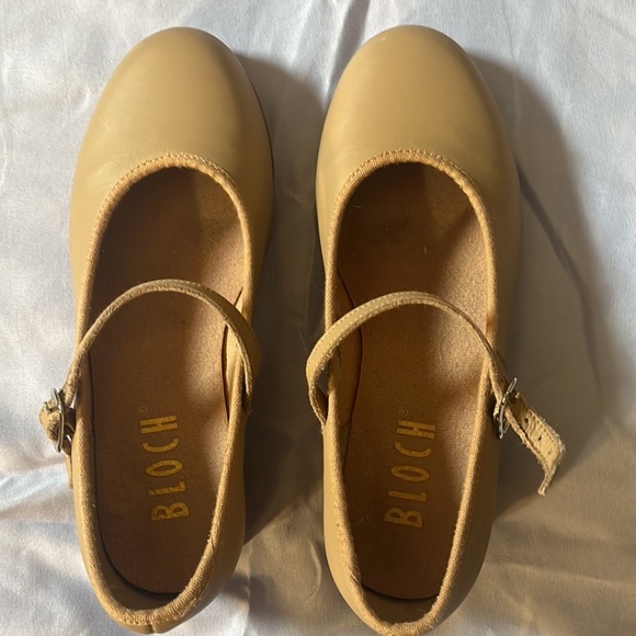 Bloch tan tap shoes size 4 kids - Picture 6 of 15